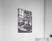 Abstract design tree leaves background Acrylic Print