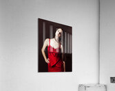 Glamorous Sophisticated Model Acrylic Print