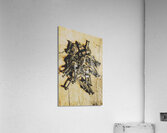 Retro robot recruits Acrylic Print