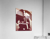 Red retro Coca-Cola Acrylic Print