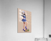 Beautiful vintage navy woman. Retro Pinups Acrylic Print