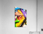 Deconstructing the colour wheel Acrylic Print