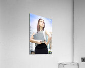 Business Woman With Dreams Aspirations And Goals Acrylic Print