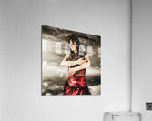 Fashion. Winter Freedom From A Snow Capped Romance Acrylic Print