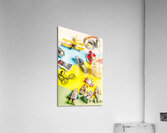 Multicolour memorabilia Acrylic Print