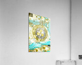 Ripple effect Acrylic Print