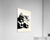 The dark side of white Acrylic Print