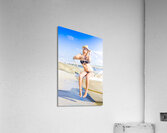 Beautiful Holiday Woman Holding Cocktail Glass Acrylic Print