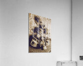 Closeup Of Antique Oil Lamps Acrylic Print