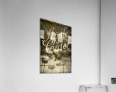 Apple Cider Sign Printed on Rustic Wood Planks Acrylic Print