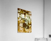 Retro craft buckets Acrylic Print