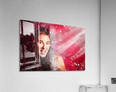 Fifties summer fun pin up Acrylic Print