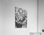 Dark black and white fashion art woman Acrylic Print