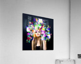 Social media and networking Acrylic Print