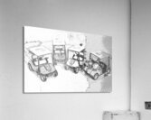 Course sketch Acrylic Print