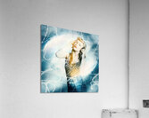 Dance music festival pinup Acrylic Print