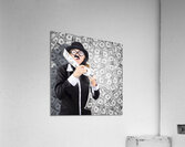 Wallpaper and ink Acrylic Print