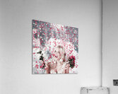 Tender woman with flowers. Romantic celebration Acrylic Print