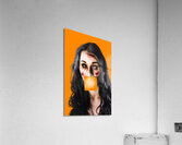 Zombie woman crying for help Acrylic Print