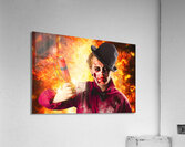 Explosive Terror. The wraith of hell fire Acrylic Print