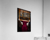 Ghost With Picture Frame Acrylic Print