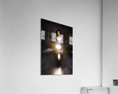 Motorcyclist Riding Bike At Fast Pace Acrylic Print