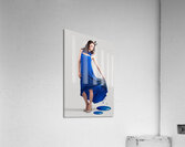 Beauty Portrait Depicting The Color Of Fashion Acrylic Print