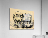 Weathered world tour Acrylic Print