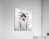 Clown Mug Shot Acrylic Print