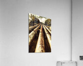Hydroelectric pipeline Acrylic Print