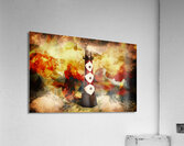 Fire on lighthouse hill Acrylic Print