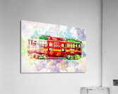 Dabs and circles Acrylic Print