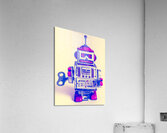 In ultraviolet Acrylic Print