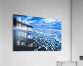 Moody blue Acrylic Print