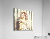 Female pinup photographer Acrylic Print