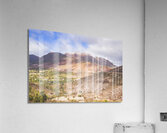 The western ridge Acrylic Print