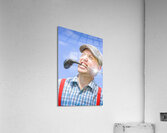 Golfing mad Acrylic Print