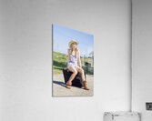 Outback Holiday Woman Acrylic Print