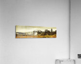 Ice covered mountain panorama in Tasmania Acrylic Print