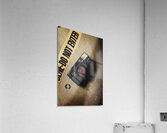 Crime scene evidence of the betrayal Acrylic Print