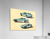 Nostalgic Blues Acrylic Print