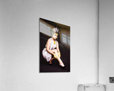 Glamorous Woman In Racecourse Fashion Acrylic Print