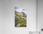 Mountain scene in West Coast of Tasmania Australia Acrylic Print