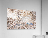 Pop art mountain ride Acrylic Print