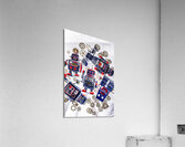 Tin toy factory Acrylic Print