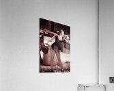 Old oil sales girl Acrylic Print