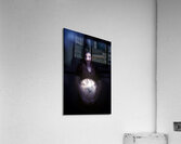 Clock Held By Woman Acrylic Print