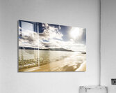 Sun drenched beach Acrylic Print