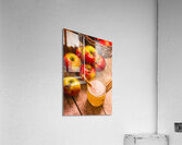 Fresh apple juice with cinnamon Acrylic Print