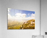 Vibrant hills and valleys Acrylic Print